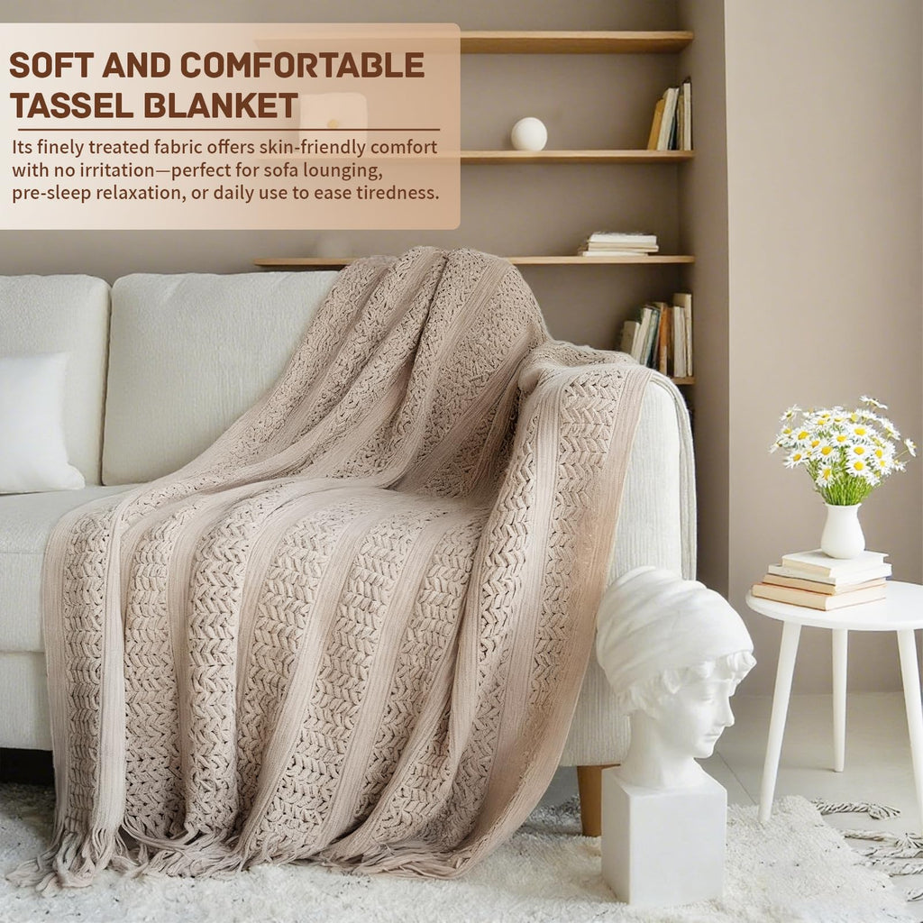 Joyvella Get Well Soon Gifts Baskets for Women – Self-Care Spa Package with Blanket