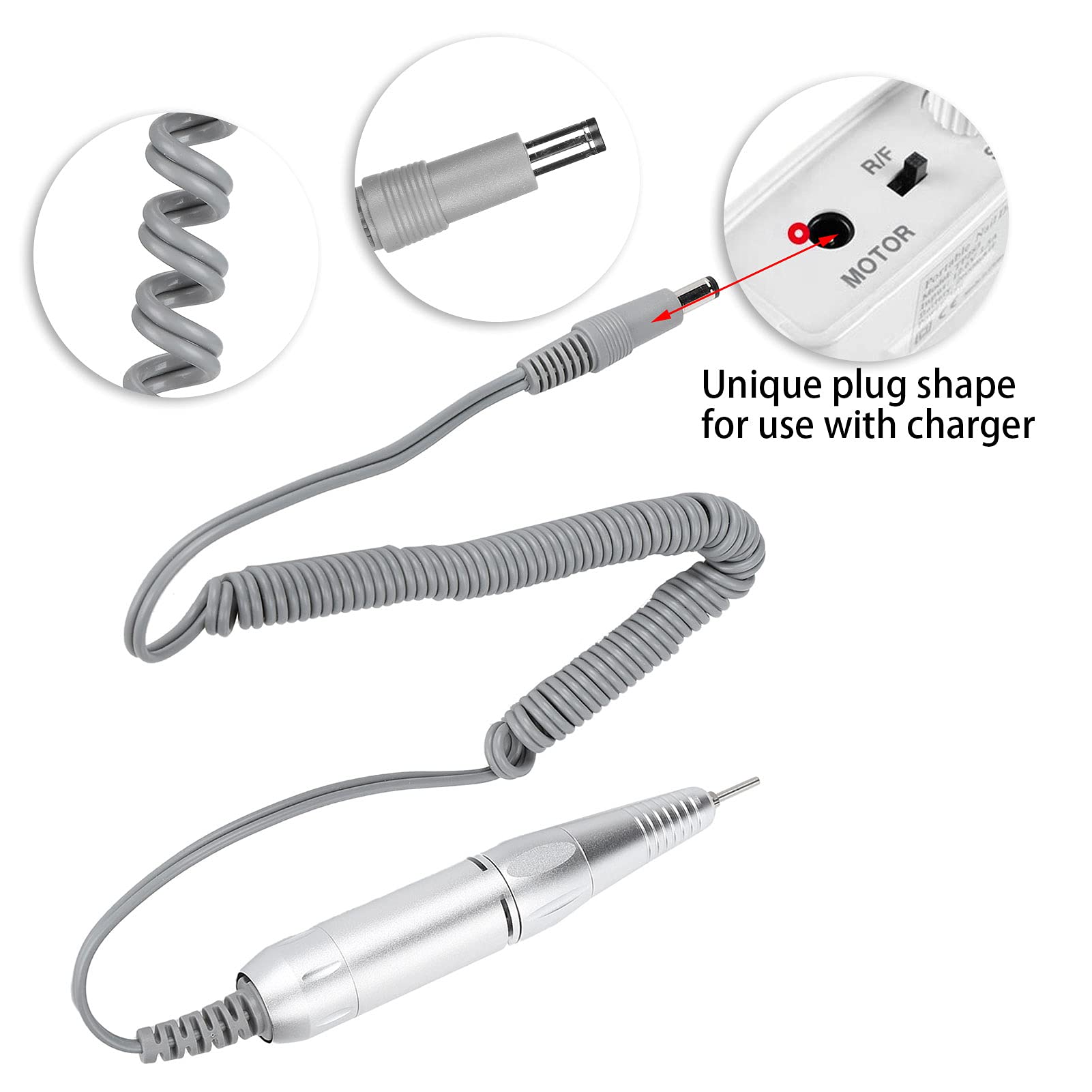Joyzan Electric Nail Drill Pen 35000RPM – Quiet Ergonomic Manicure Tool
