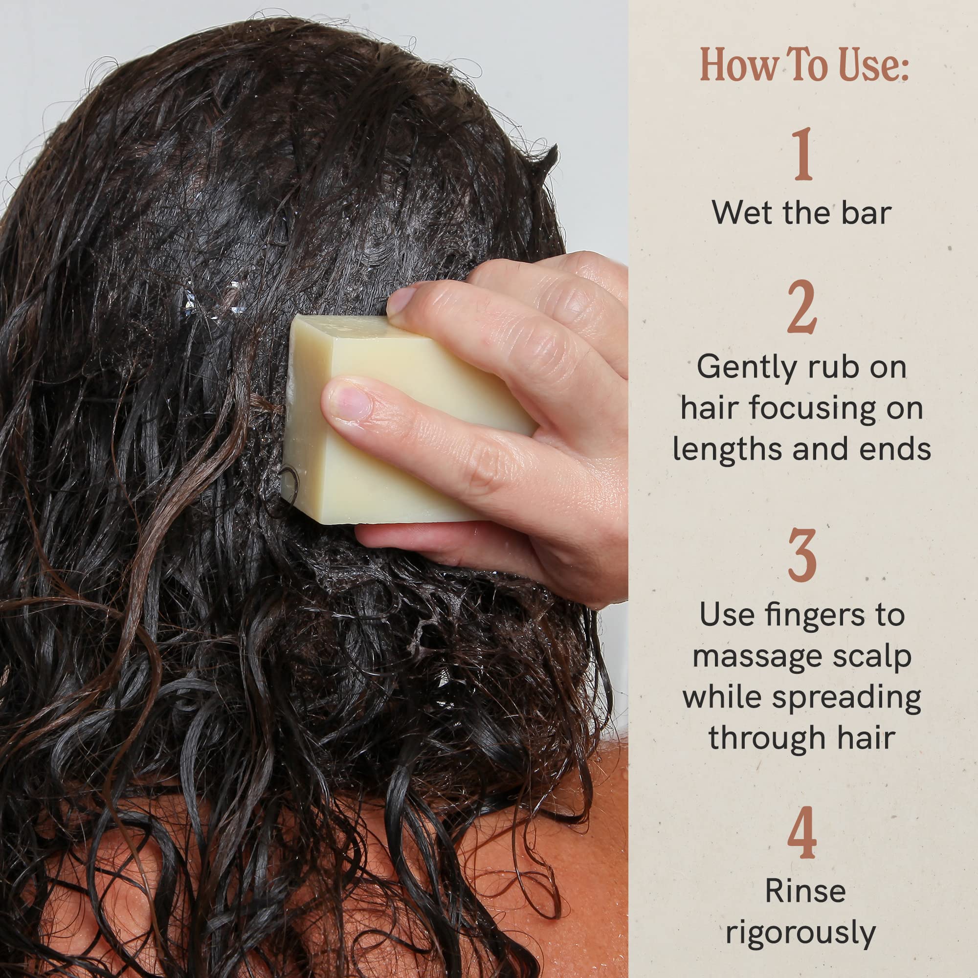J.R.LIGGETT'S Shampoo & Conditioner Bar Set – 1.75 oz Conditioner + 3.5 oz Shampoo Bar x2 (3-Pack) | All-Natural Plant-Based
