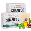 J.R.LIGGETT'S Shampoo Bar with Jojoba & Peppermint – All-Natural, No-Sulfates, 2-Pack (3.5oz Each)