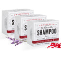 J.R.LIGGETT'S Shampoo Bar Original Formula – All-Natural Solid Shampoo, Coconut & Castor Oils, Sulfate-Free, 3.5 oz, 3 Pack