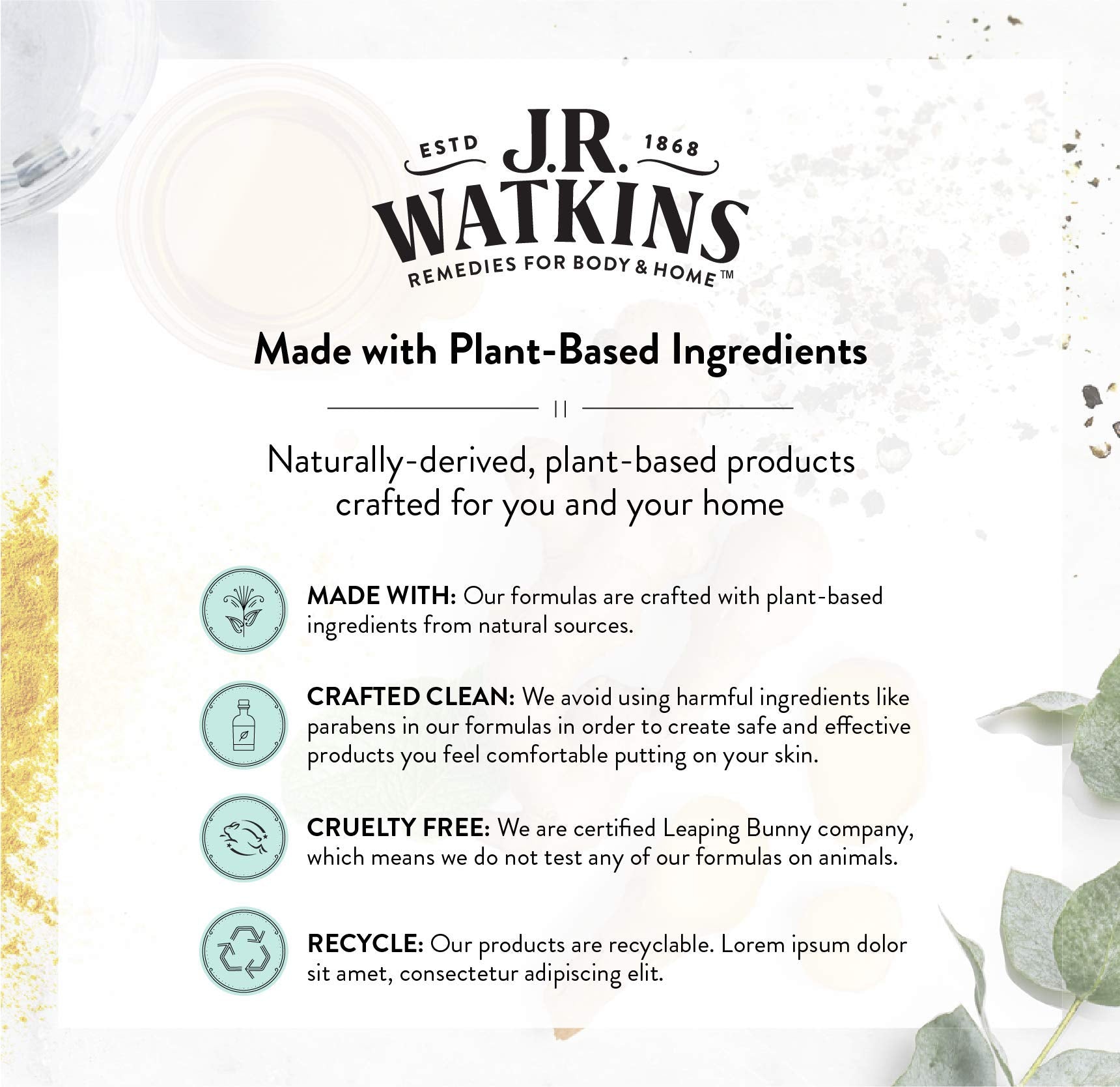 J.R. Watkins Aloe & Green Tea Daily Moisturizing Lotion – 18 oz
