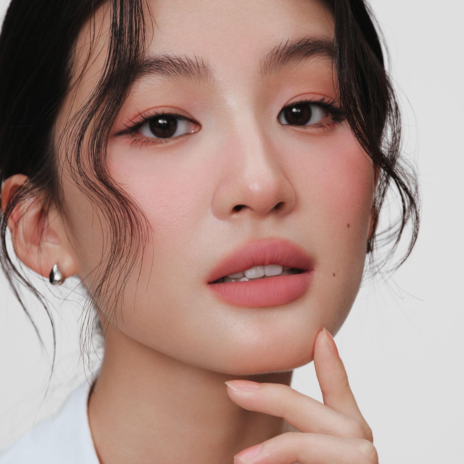 JUDYDOLL Cushion Matte Lip Cream – Velvet Matte Lipstick with Tripeptide & Squalane, Transfer-Proof, Long-Lasting (N19 Misty Mauvelous)