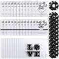 Juexica 48 Pcs Volleyball Team Gifts for Teens – Hair Scrunchies, Bracelets, Necklaces & Cosmetic Bags