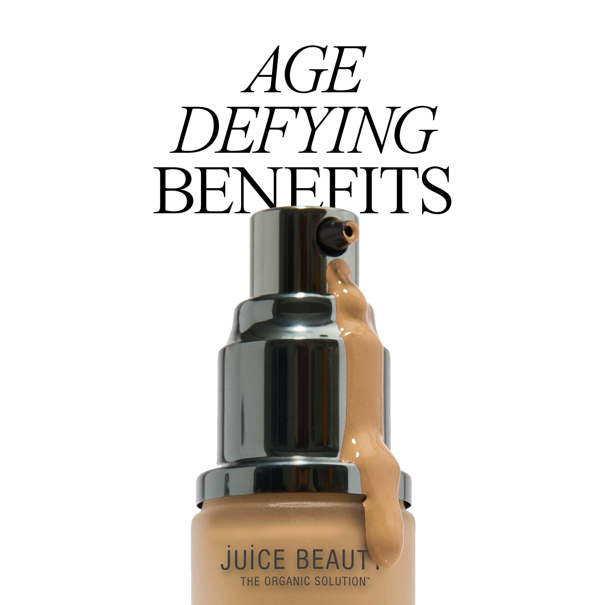 Juice Beauty Phyto-Pigments Flawless Serum Foundation 17 Medium Tan — Vegan, Cruelty-Free, 30 mL