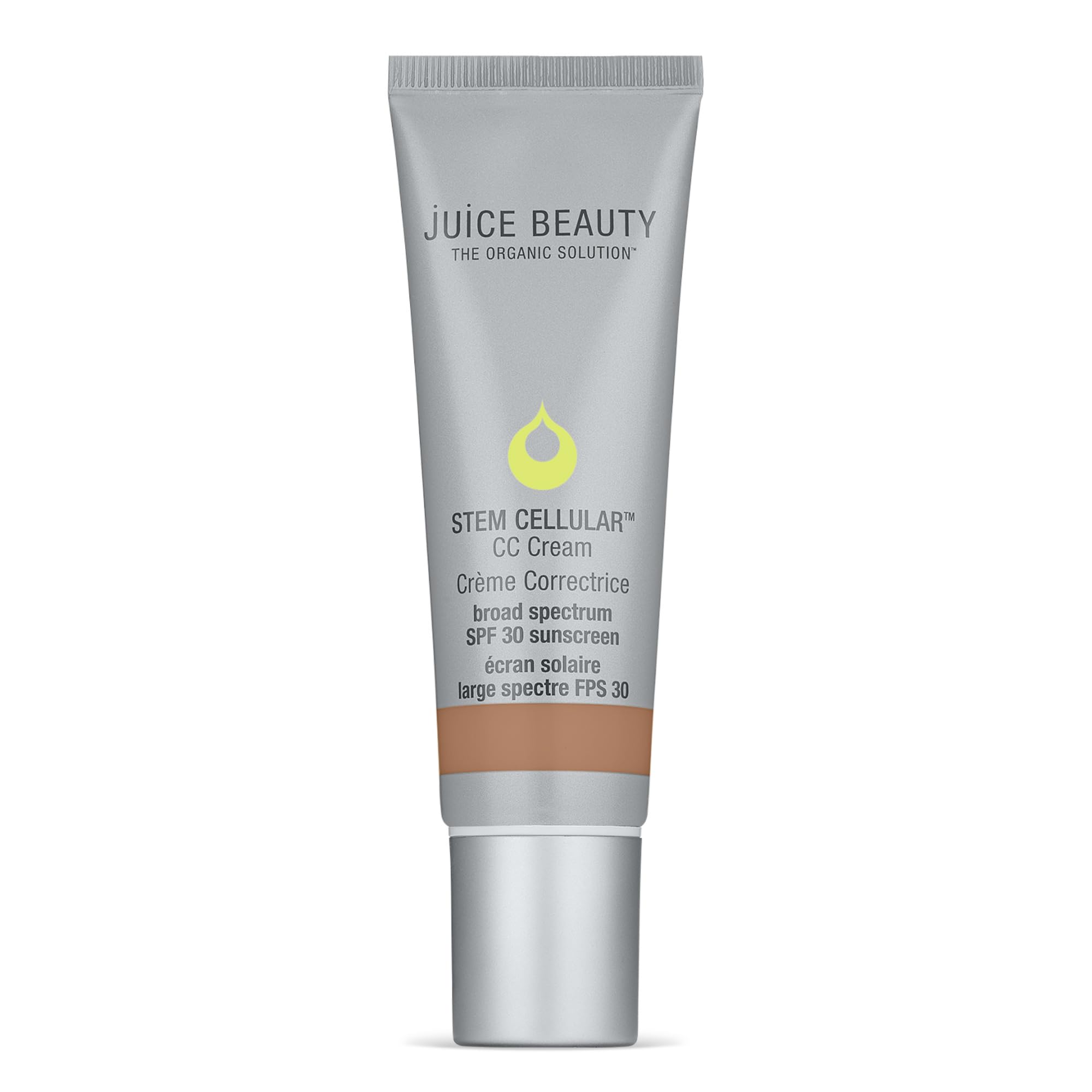 Juice Beauty Stem Cellular CC Cream SPF 30 Island Glow – Light Coverage, Vegan & Cruelty-Free (50 mL)