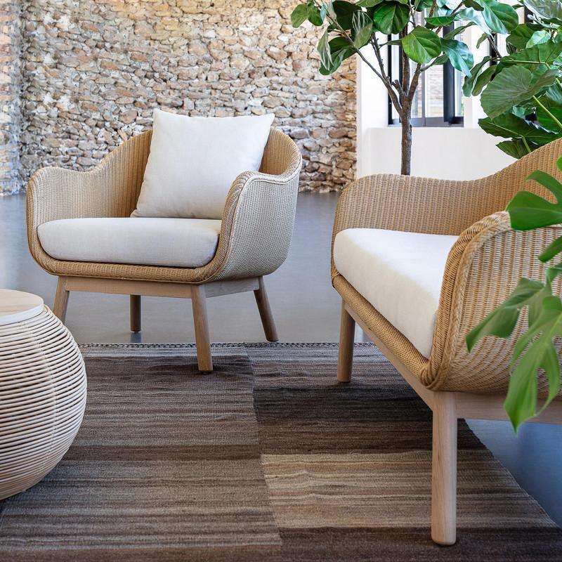 Julii Rattan Single Sofa, Two Seater Sofa, Outdoor Furniture