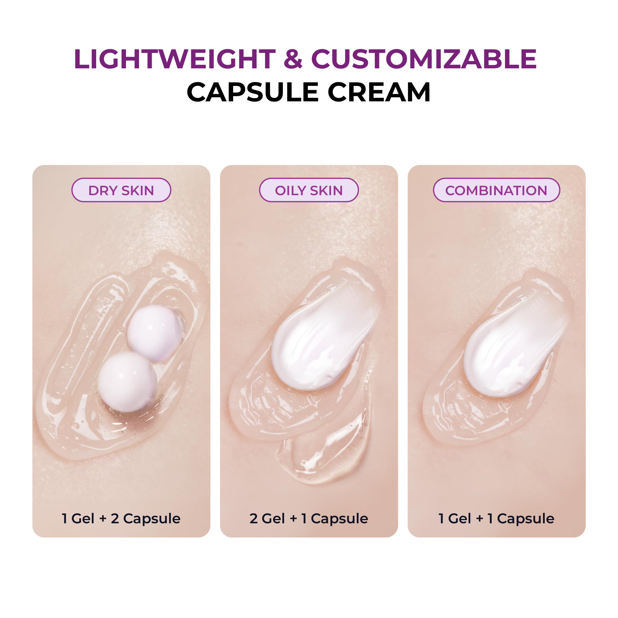 JUMISO Niacinamide 5+ Overnight Capsule Cream – Melting Capsule Sleeping Mask for Glass Skin (50ml)