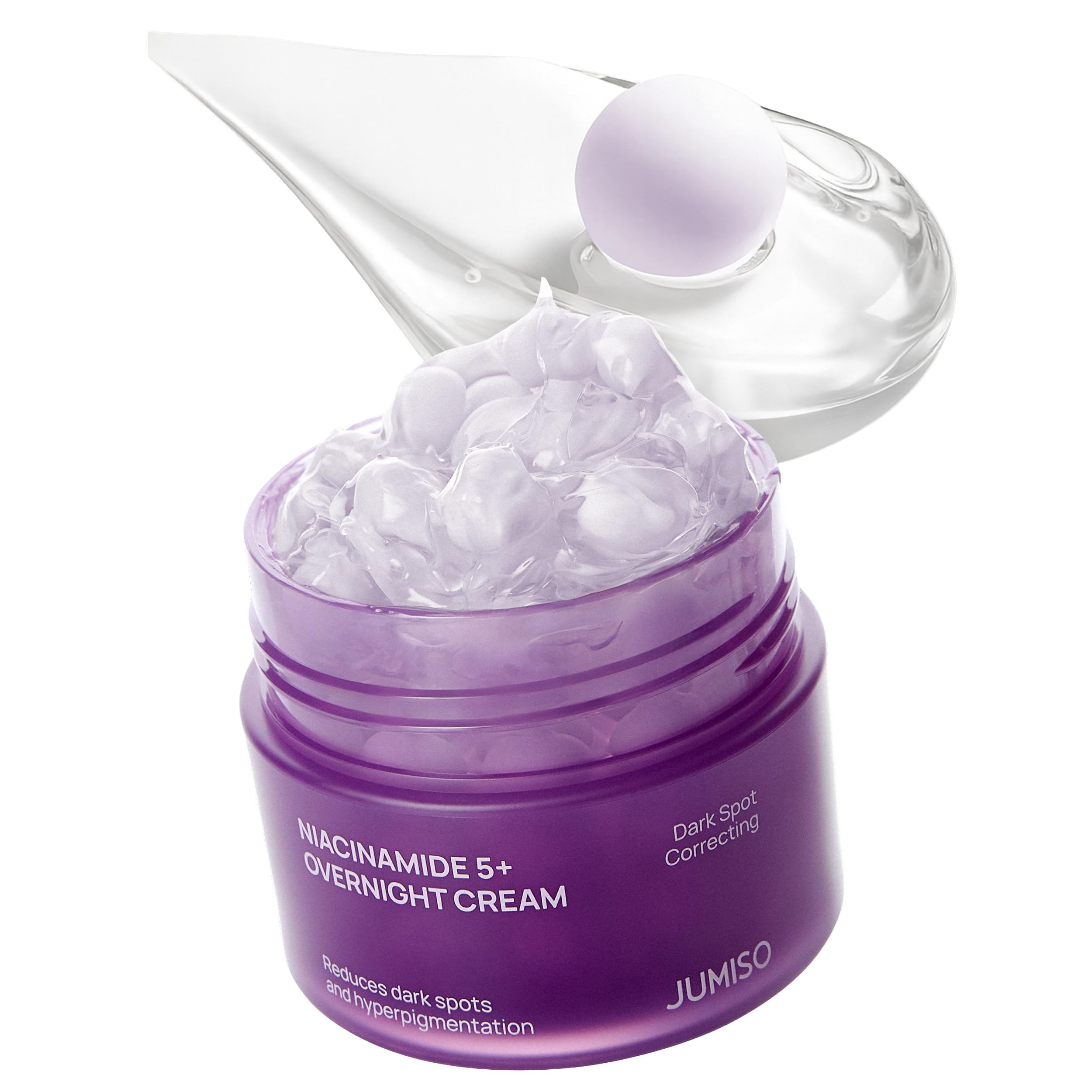 JUMISO Niacinamide 5+ Overnight Capsule Cream – Melting Capsule Sleeping Mask for Glass Skin (50ml)