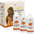 Jumy Bee Brazilian Keratin Treatment Kit – 3 Steps, 2.03 fl oz | Formaldehyde-Free At-Home Hair Smoothing