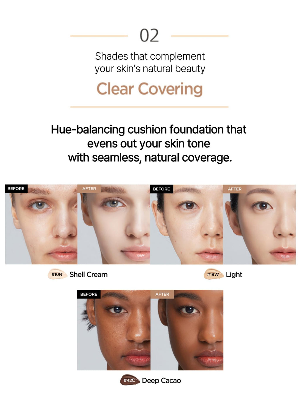 JUNG SAEM MOOL Essential Skin Nuder Cushion 22W Sand – Natural Radiant Finish Foundation