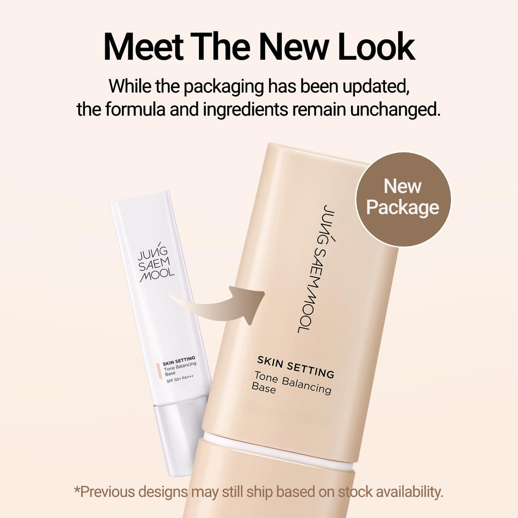 JUNG SAEM MOOL Skin Setting Tone Base 1.35 Fl Oz – Natural Pore-Blurring Hydrating Primer