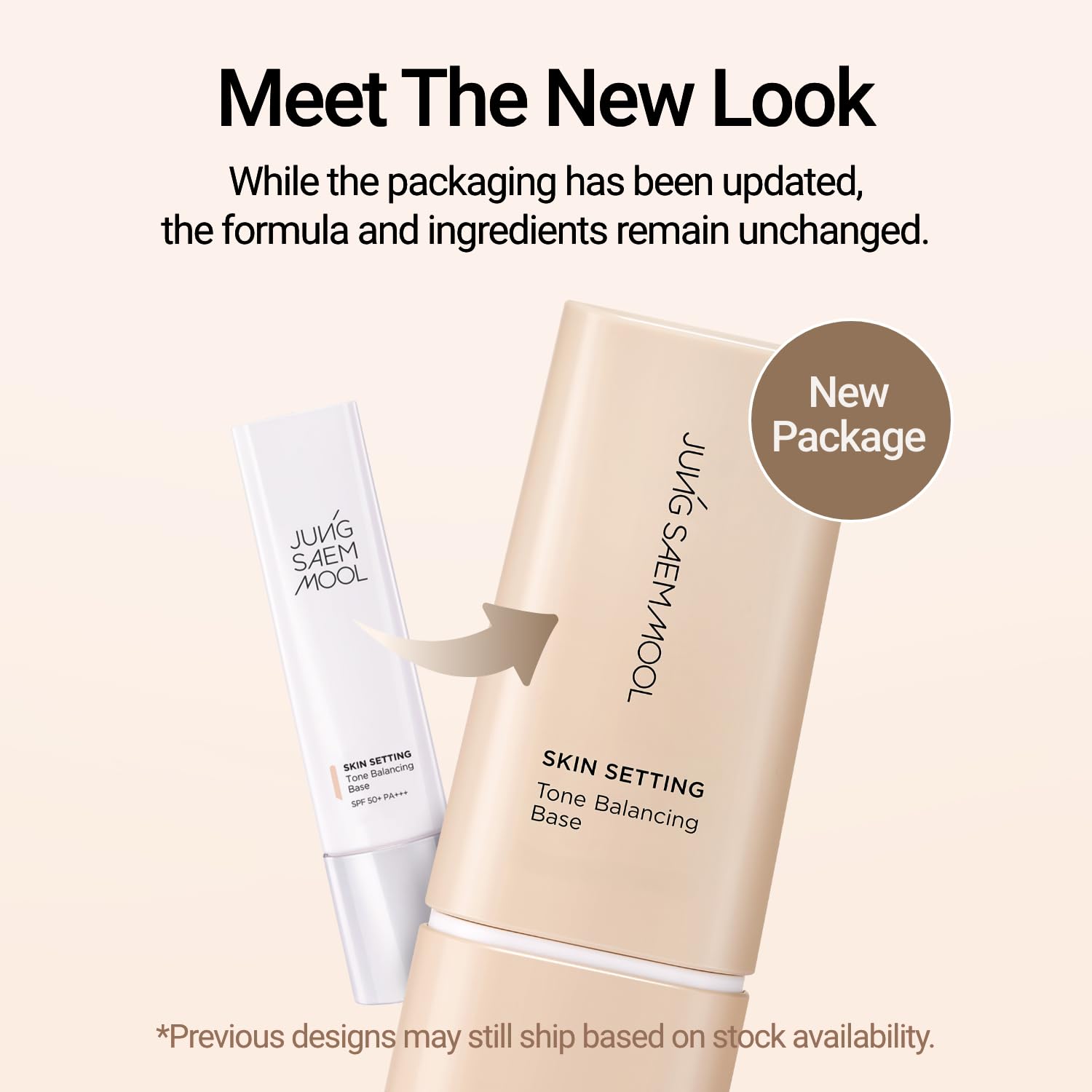 JUNG SAEM MOOL Skin Setting Tone Base 1.35 Fl Oz – Natural Pore-Blurring Hydrating Primer