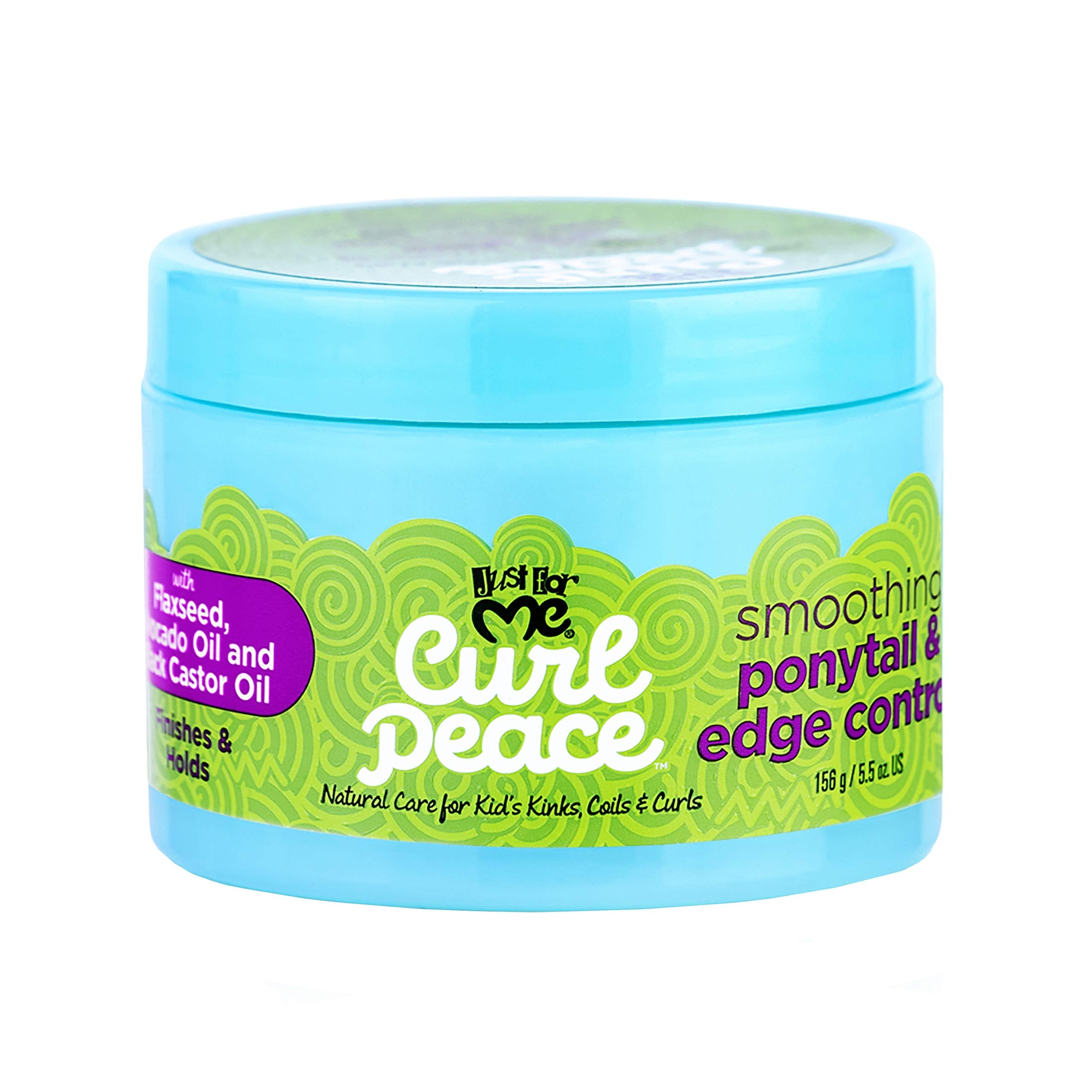 Just For Me Curl Peace Smoothing Ponytail & Edge Control (3 Pack) | Flaxseed, Avocado & Castor Oils