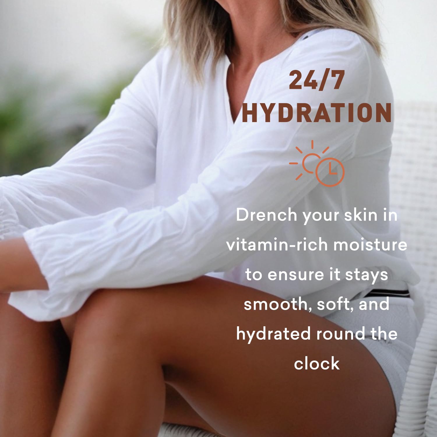 Just Nutritive Indoor Tanning Lotion — Extend & Maintain Your Tan (8 fl oz)