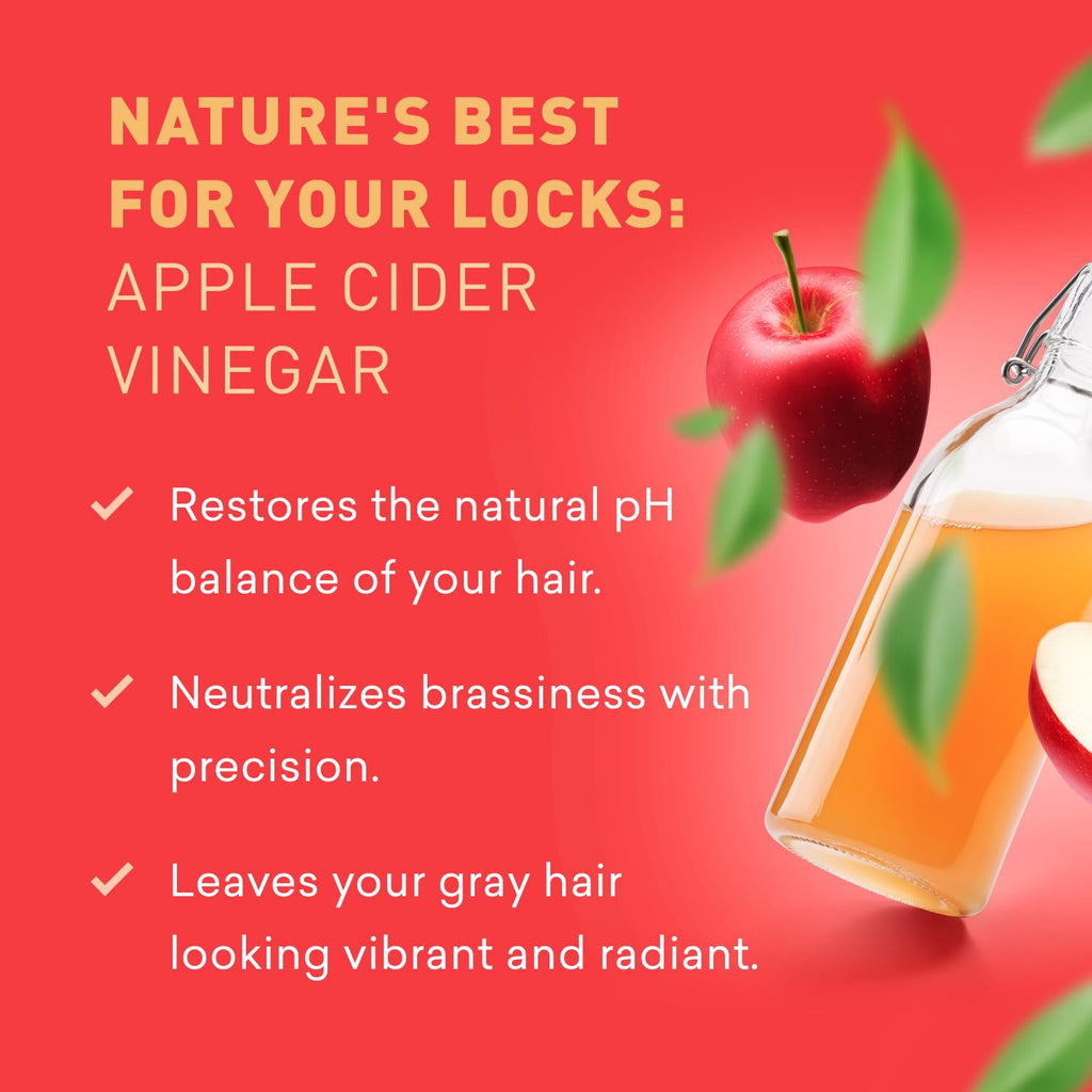 Just Nutritive Vinegar Rinse Cleanser | Refresh Hair & Scalp Naturally