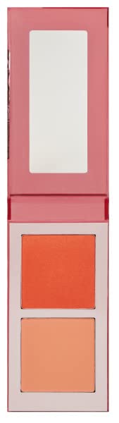 Juvia's Place Blushed Duo Blush Volume 6 – Radiant Two-Tone Pressed Mineral Blush for All Skin Tones