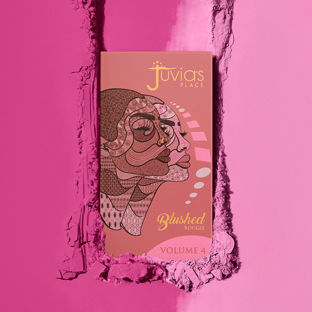 Juvia's Place Blushed Duo Blush Volume4 – Two-Tone Pigmented Mineral Powder for All Complexions