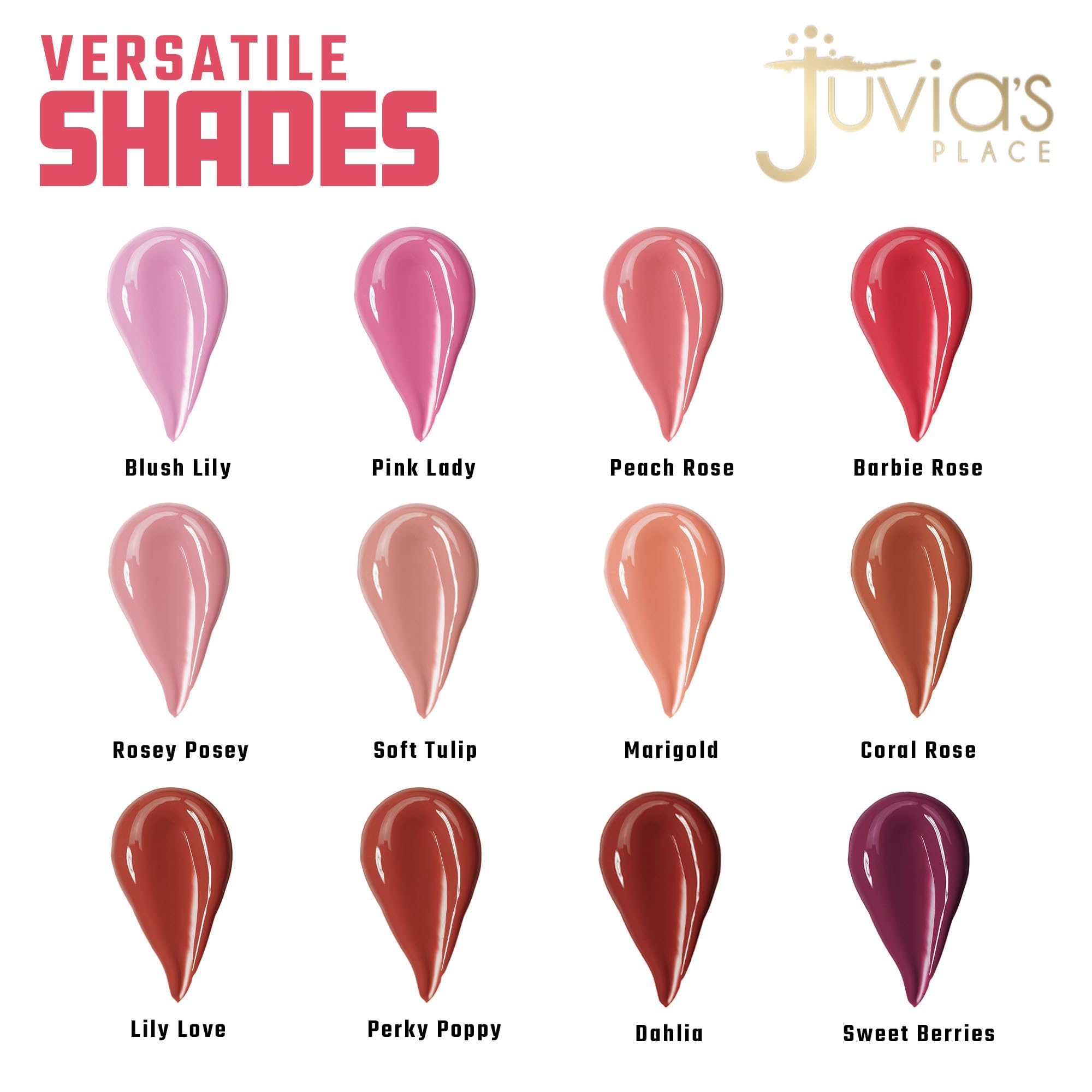 Juvia's Place Blushed Liquid Blush BarbieRose – Dewy Tint, Buildable Color, Long-Lasting Wear