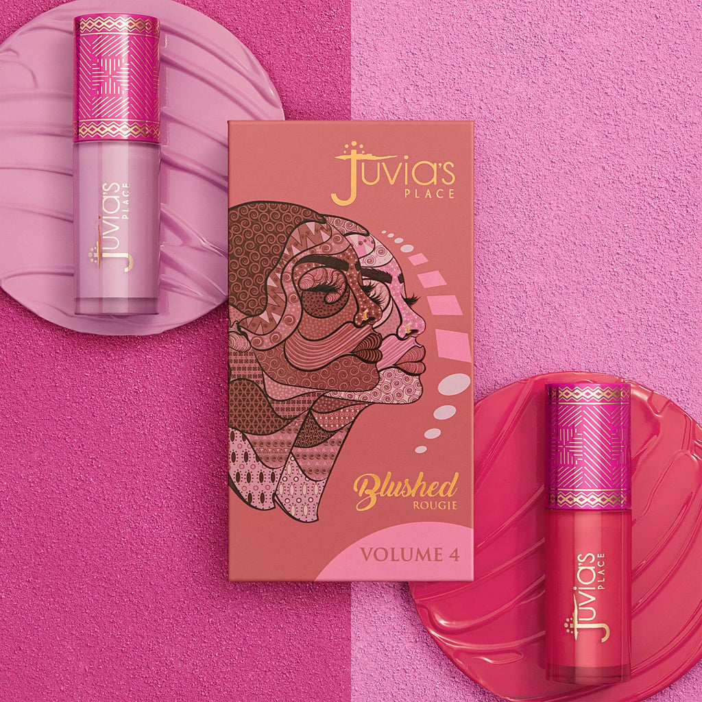 Juvia's Place Blushed Liquid Blush BlushLily – Dewy Tint for Natural or Bold Cheeks