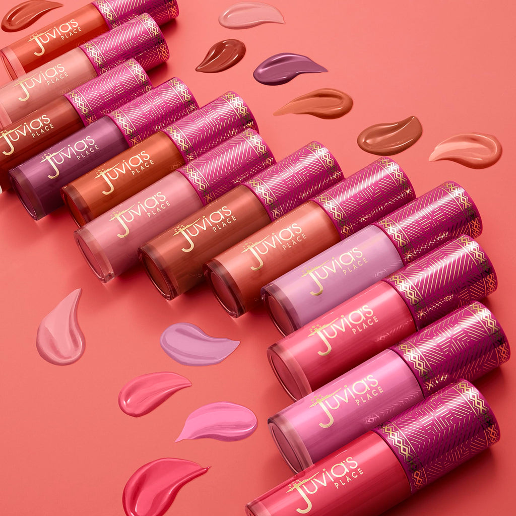 Juvia's Place Blushed Liquid Blush BlushLily – Dewy Tint for Natural or Bold Cheeks