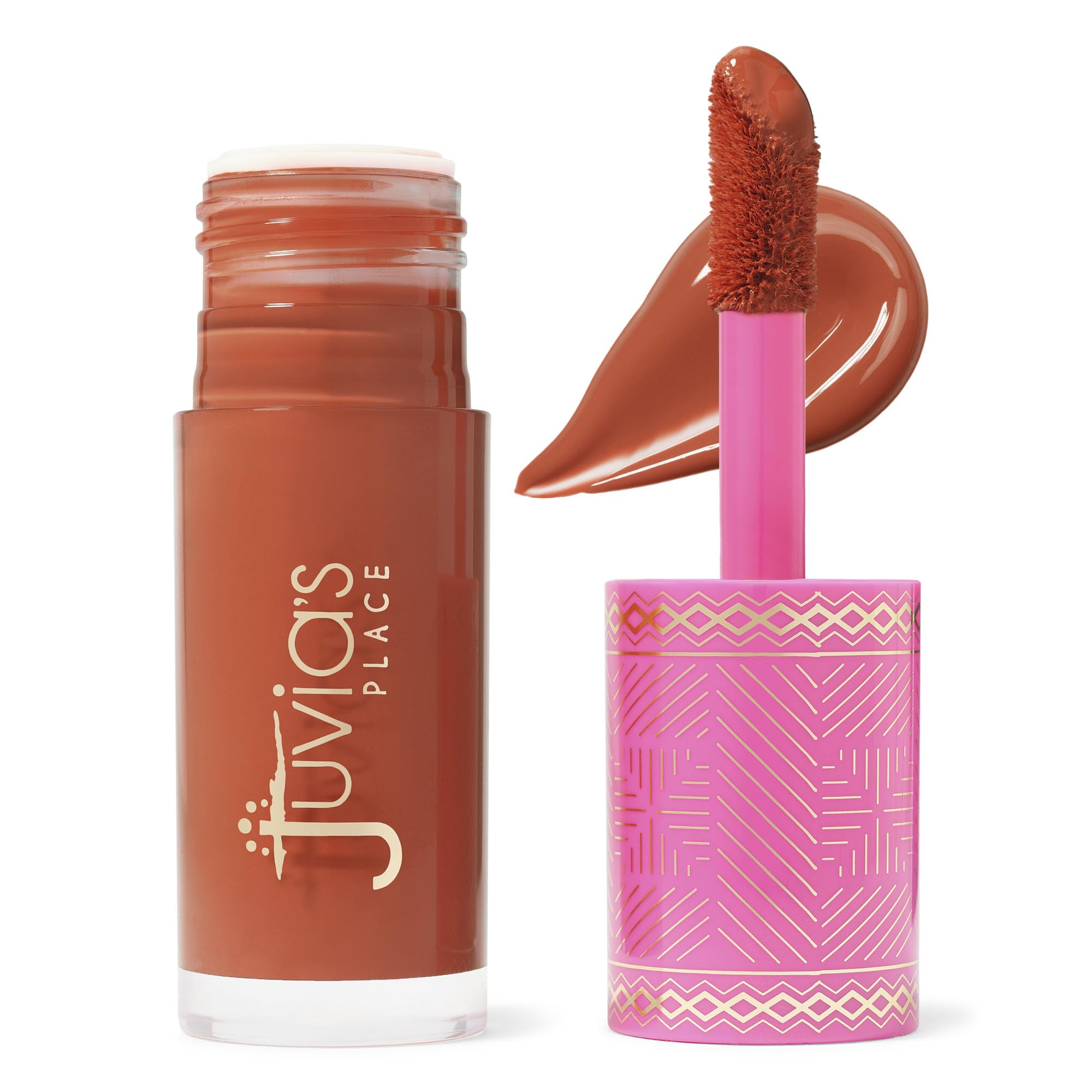 Juvia's Place Blushed Liquid Blush CoralRose – Dewy Tint, Long-Lasting Cheek Glow