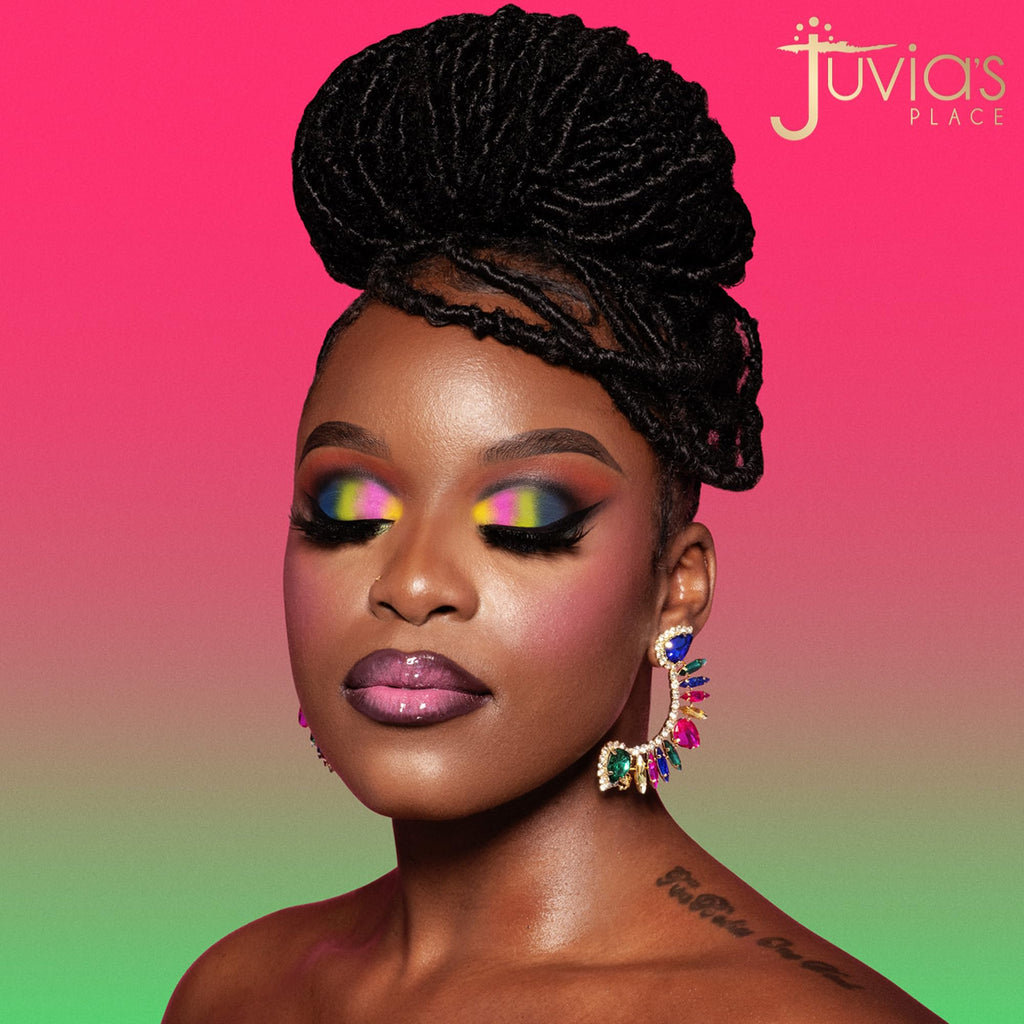 Juvia's Place Culture 2 Eye Shadow Palette – 30 Colors, High Pigment, Long-Lasting, Glitter & Metallics