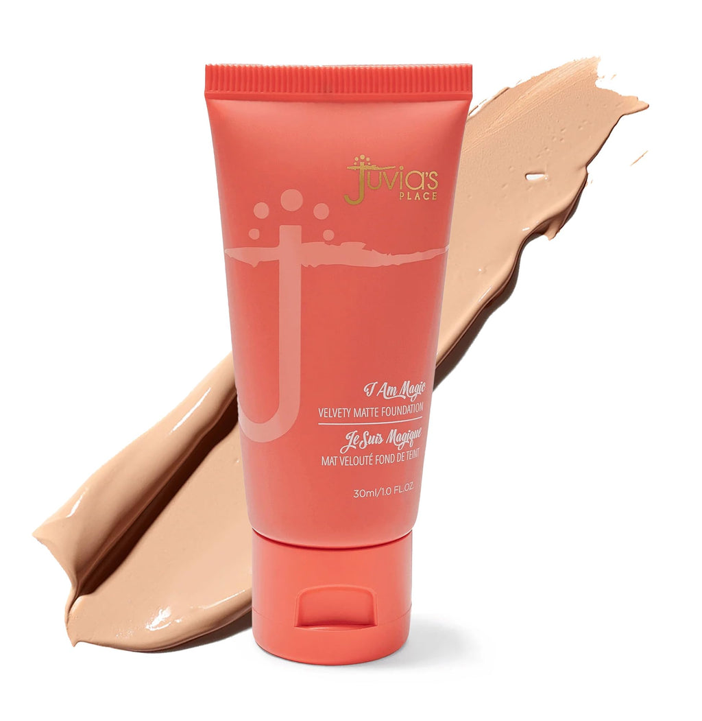 Juvia's Place I Am Magic Velvety Matte Foundation 740 Marisol – Very Light, Neutral Undertone | Full Coverage, Lightweight, Long-Wear