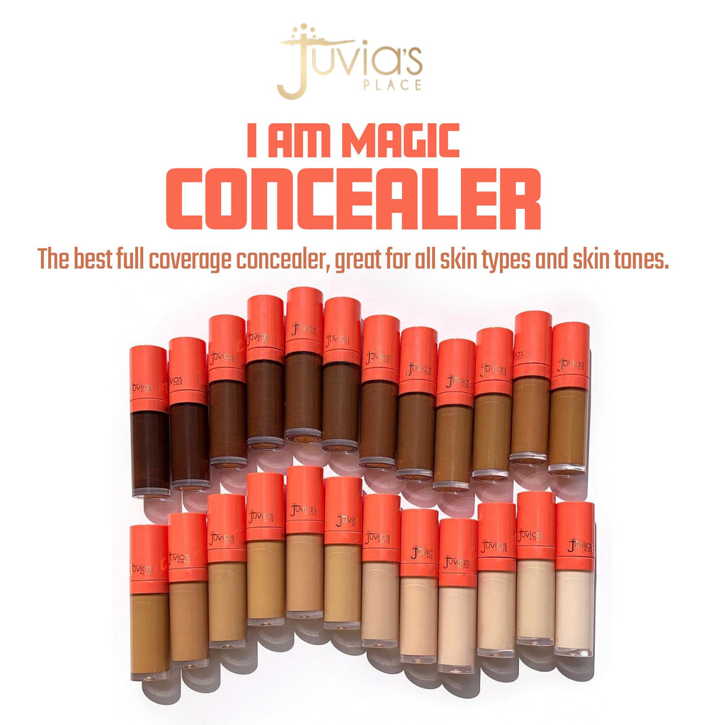 Juvia's Place I Am Magic Liquid Concealer J22 Light – Warm Golden Undertone, Full Coverage