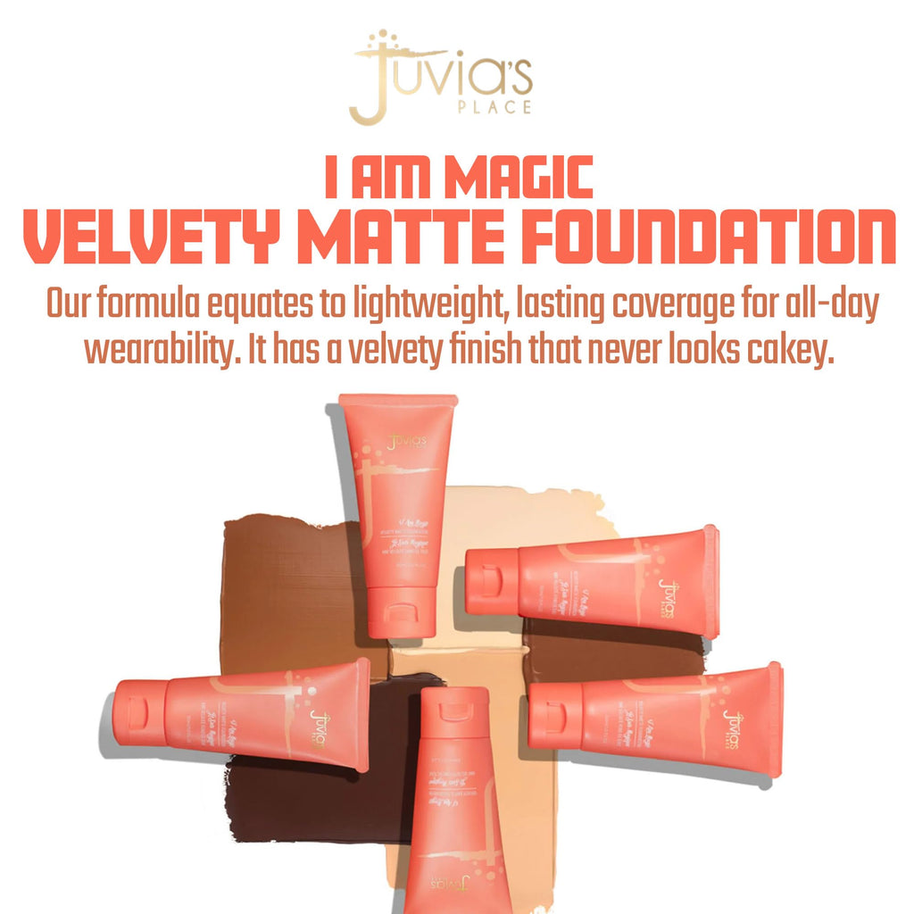 Juvia's Place I Am Magic Velvety Matte Foundation Senegal 110 – Full Coverage, Long-Wear