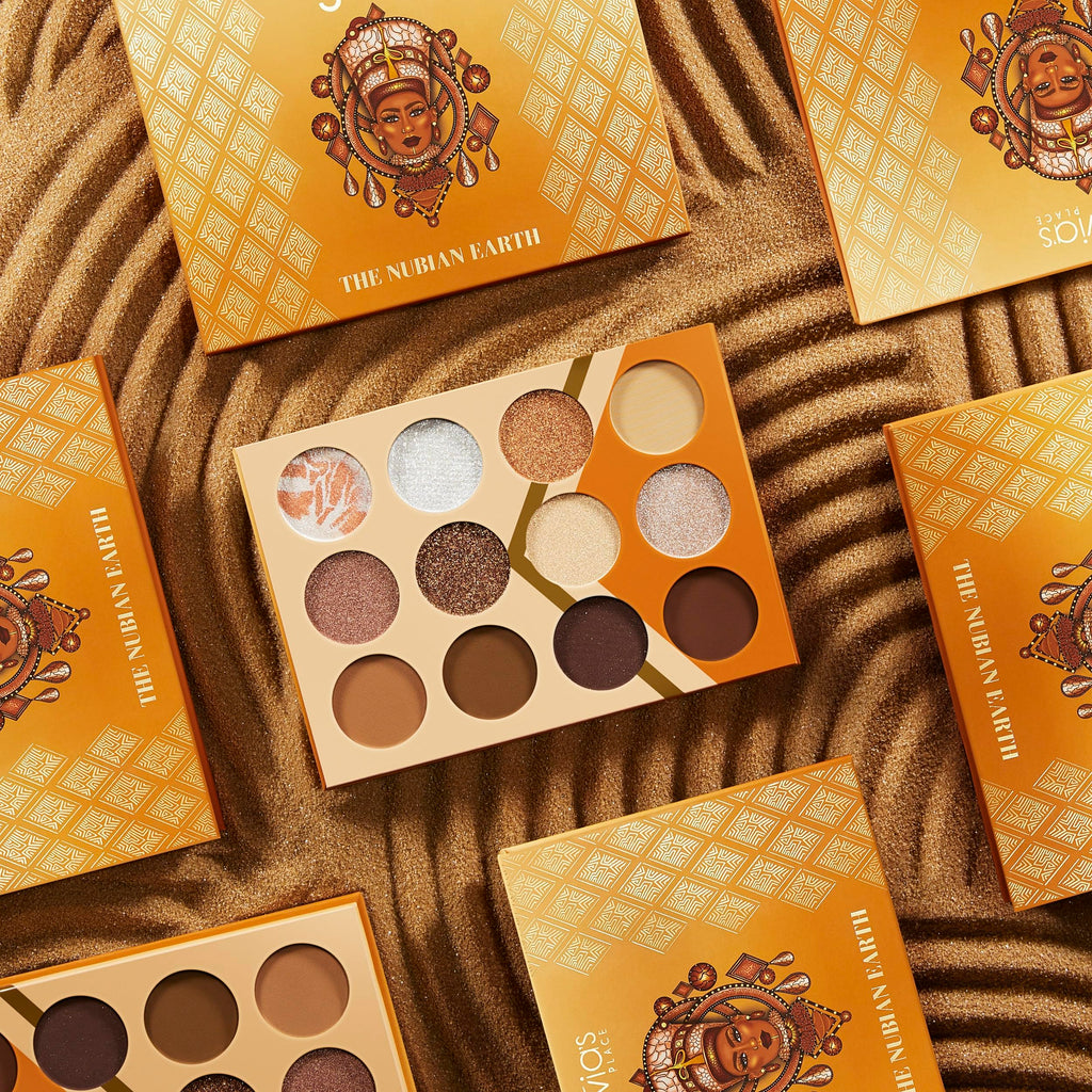 Juvia's Place Nubian Earth Palette - Universal Browns & Tans - Matte & Shimmer Pressed Pigments