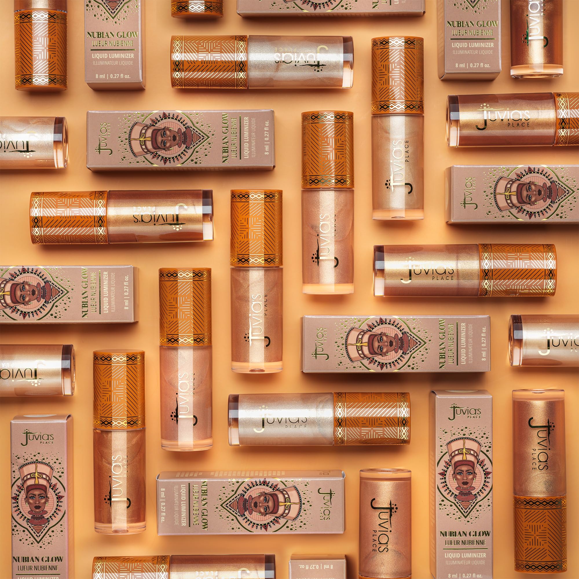 Juvia's Place Nubian Glow Liquid Luminizer - Egyptian Glow, Buildable Face & Body Highlighter