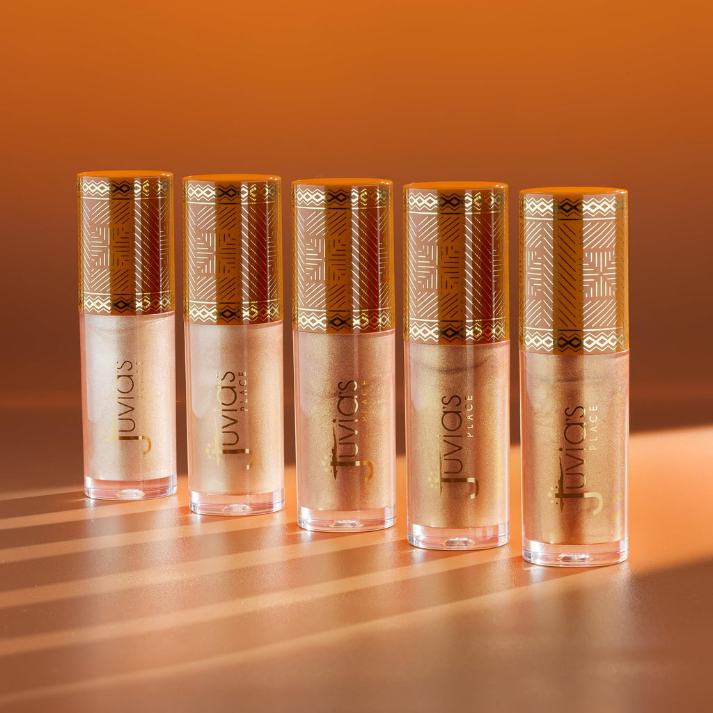 Juvia's Place Nubian Glow Liquid Luminizer - Egyptian Glow, Buildable Face & Body Highlighter