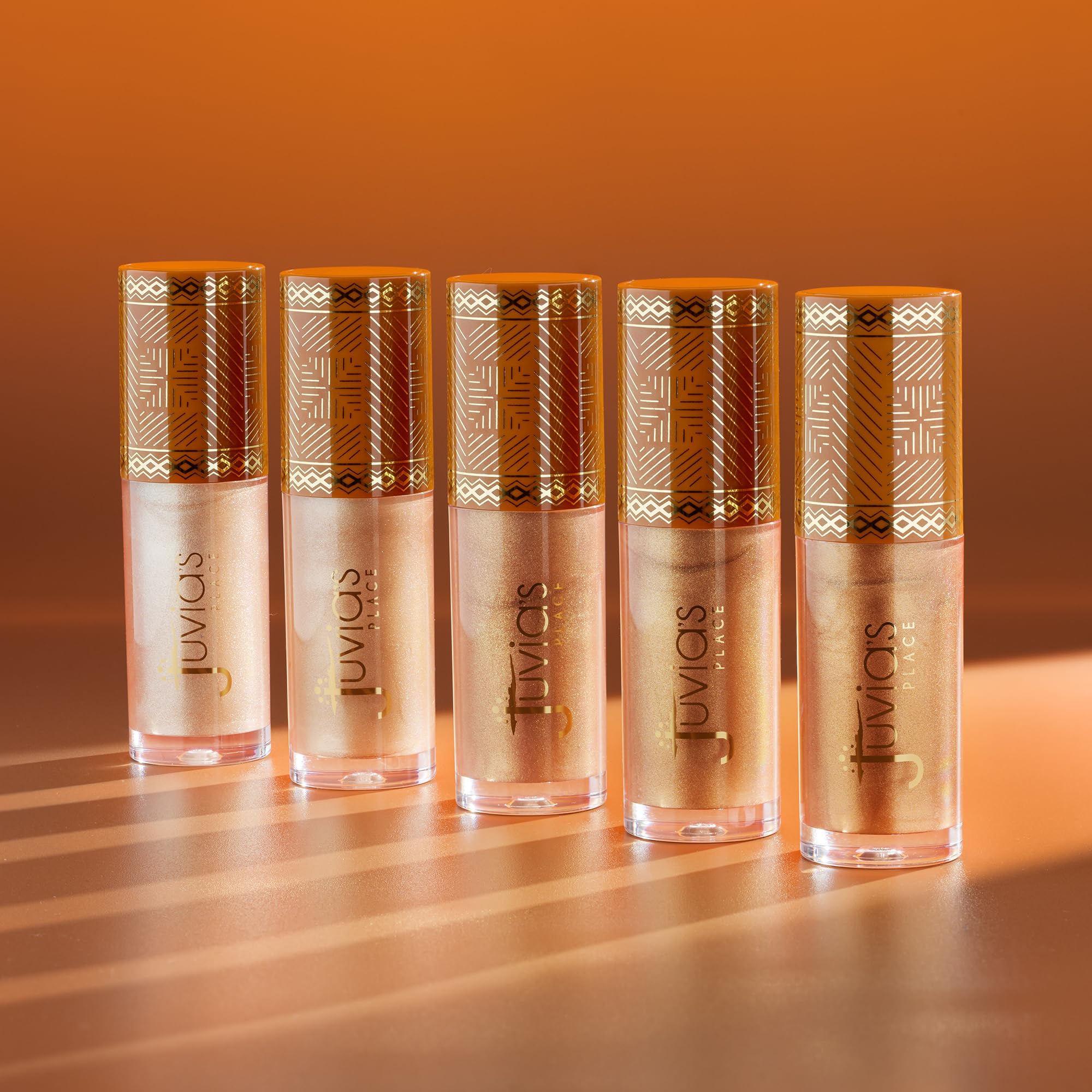 Juvia's Place Nubian Glow Liquid Luminizer – Bronze Glow | Buildable Face & Body Highlighter