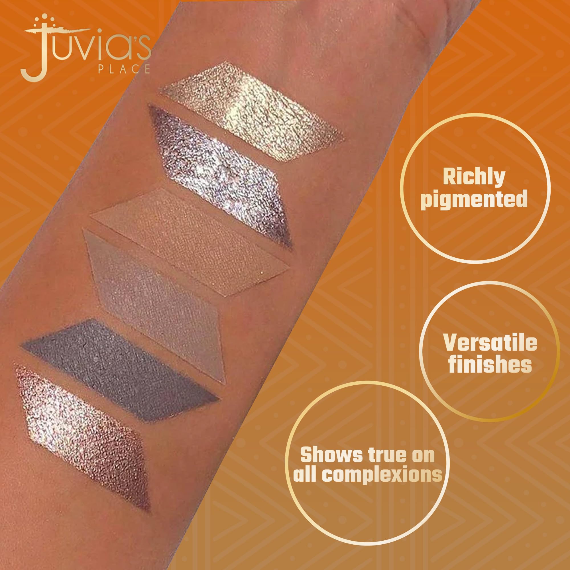 Juvia's Place Palette The Taupes – Six-Shade Nude Browns Eye Shadow Palette