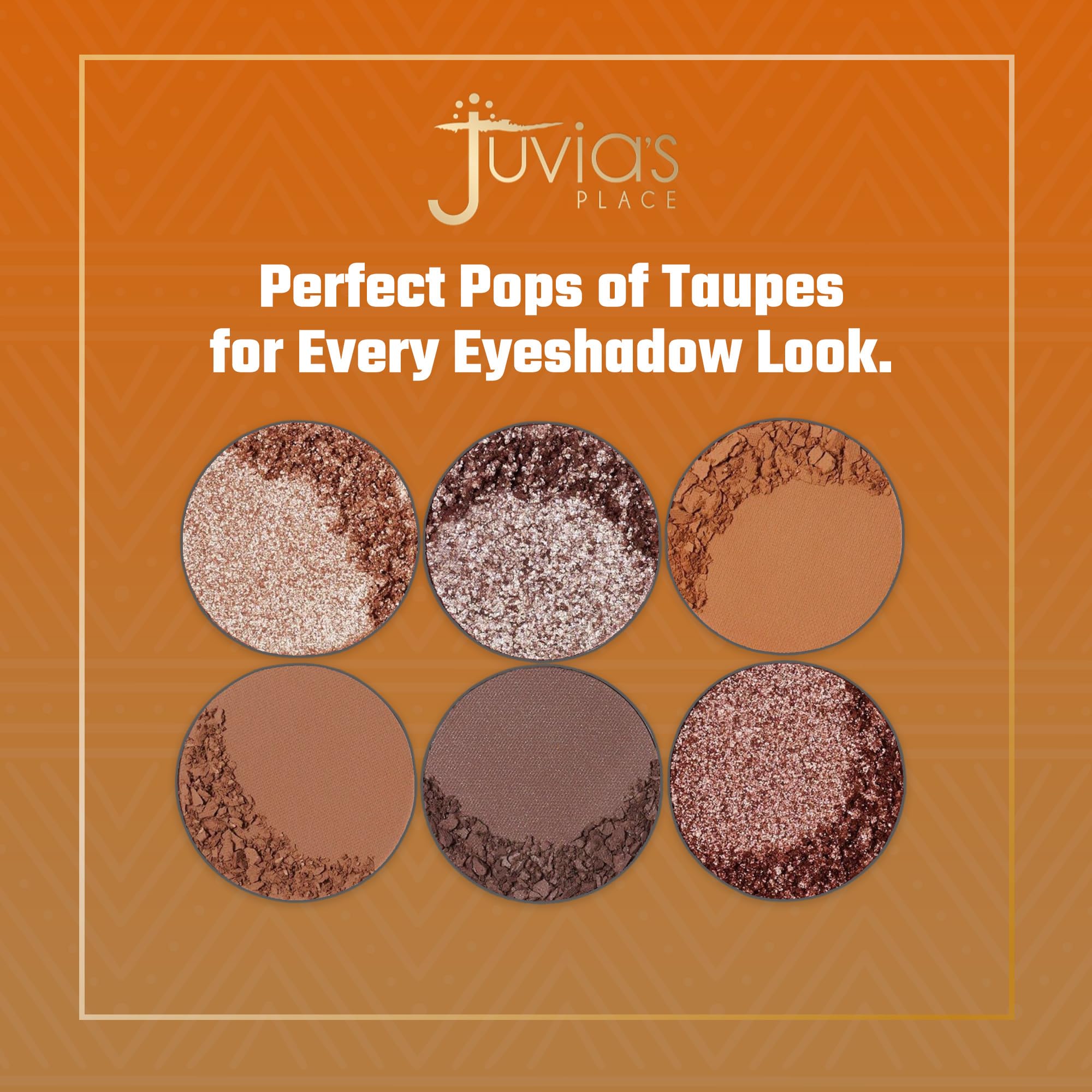 Juvia's Place Palette The Taupes – Six-Shade Nude Browns Eye Shadow Palette