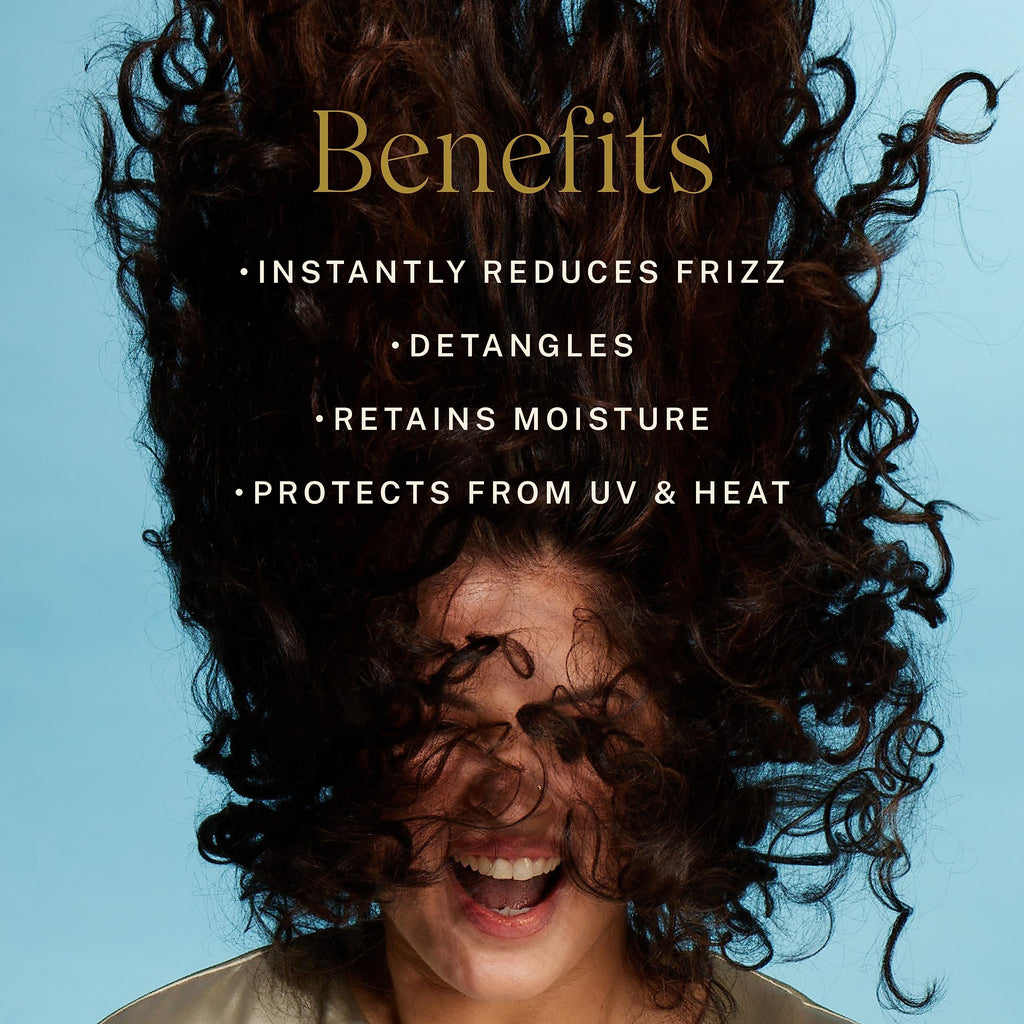 JVN Complete Leave-In Conditioning Mist – Frizz Control, Hydration, UV & Heat Protection (5 Fl Oz)