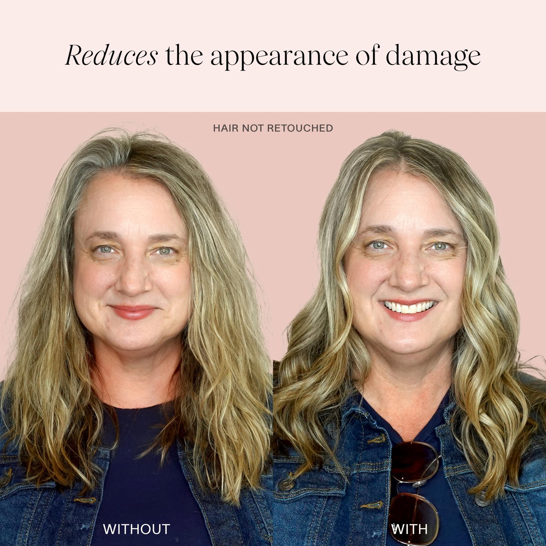 JVN Revive Repairing Shampoo & Conditioner Set – Strengthen Damaged or Color-Treated Hair | Silicone & Sulfate Free