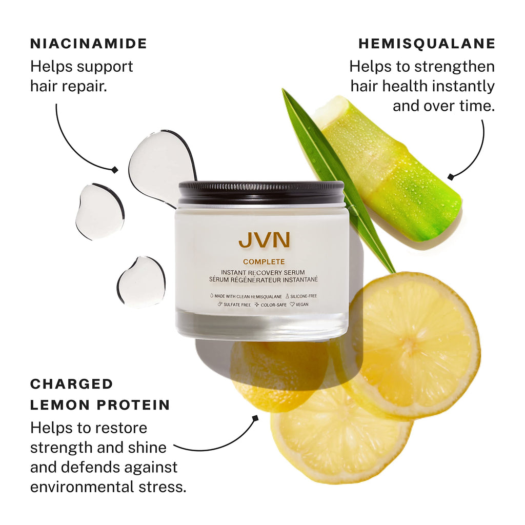 JVN Effortless Curls & Waves Set – Shampoo, Conditioner, Serum & Air Dry Cream