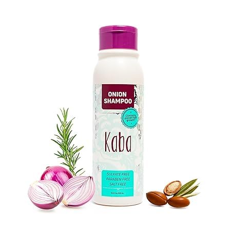 Kaba Onion Shampoo for Hair Growth – Sulfate-Free, Deep Scalp Cleansing (500 ML)