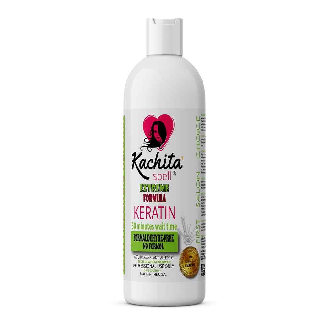 Kachita Spell Keratin Treatment – Formaldehyde-Free, Made in USA | Brazilian Hair Straightening