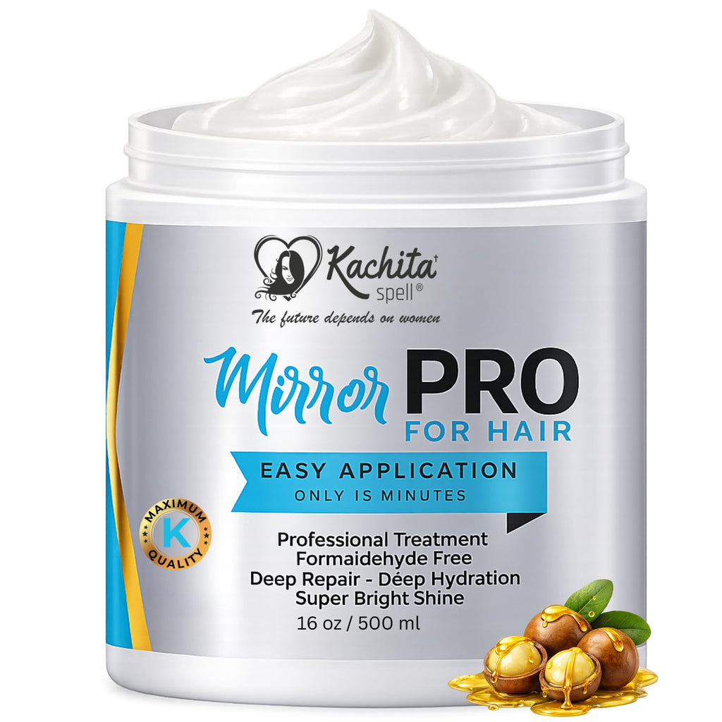Kachita Spell MirrorPRO Hair Mask – Deep Conditioning for Dry & Damaged Hair | Sulfate-Free 16 oz