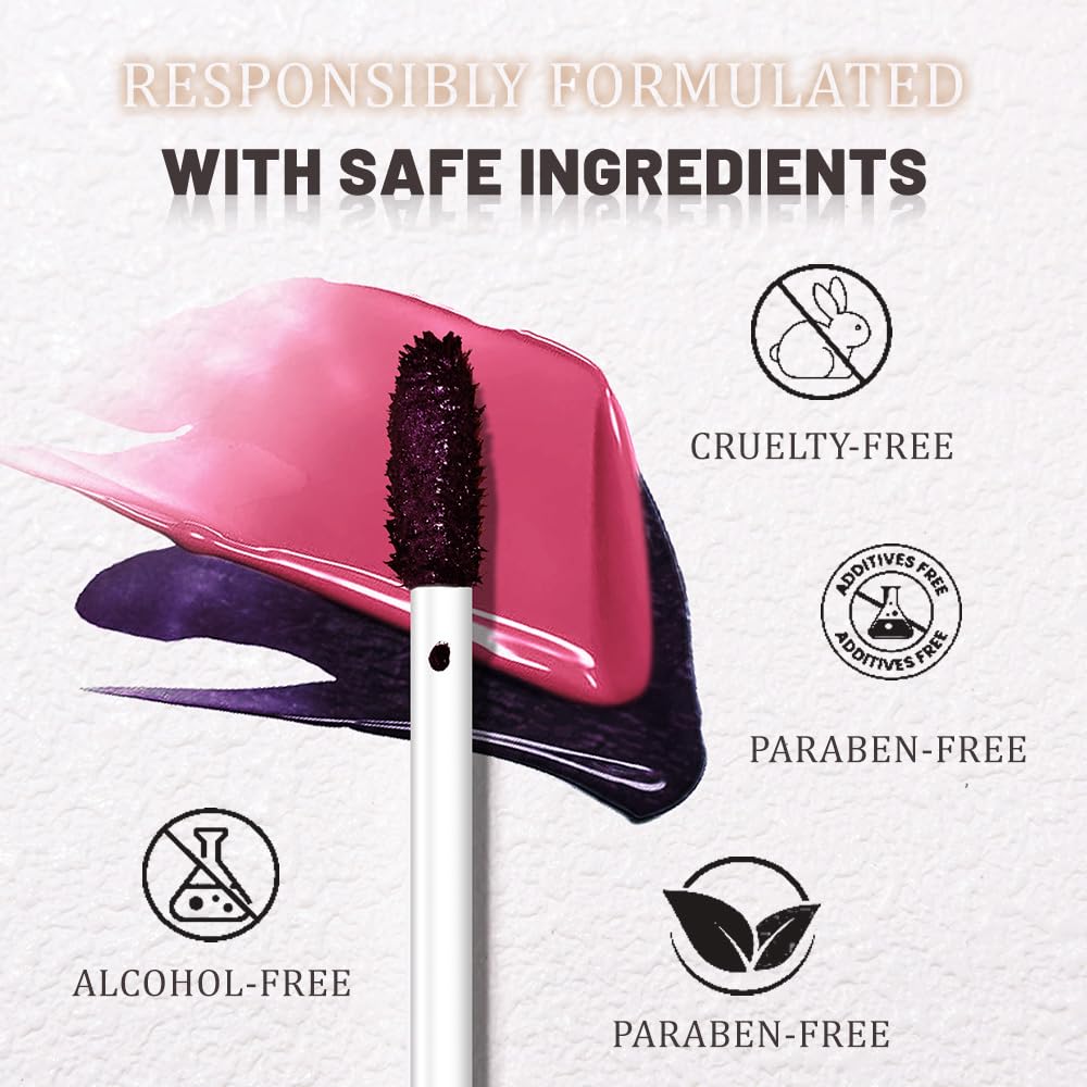 Kaely Lip Stain Peel-Off Masque Set D-10+11+12 – Matte, Waterproof, Vegan
