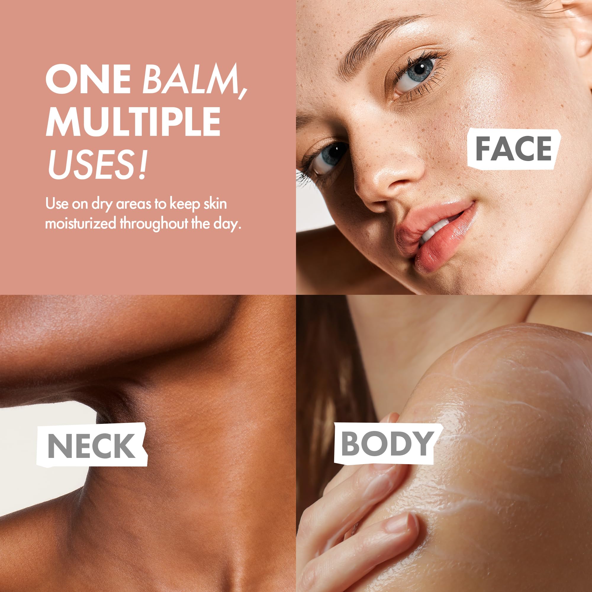 KAHI Multi Balm CV Refill – All-in-One Age-Defying Balm Stick with Beluga Caviar Oil | 48HR Hydration