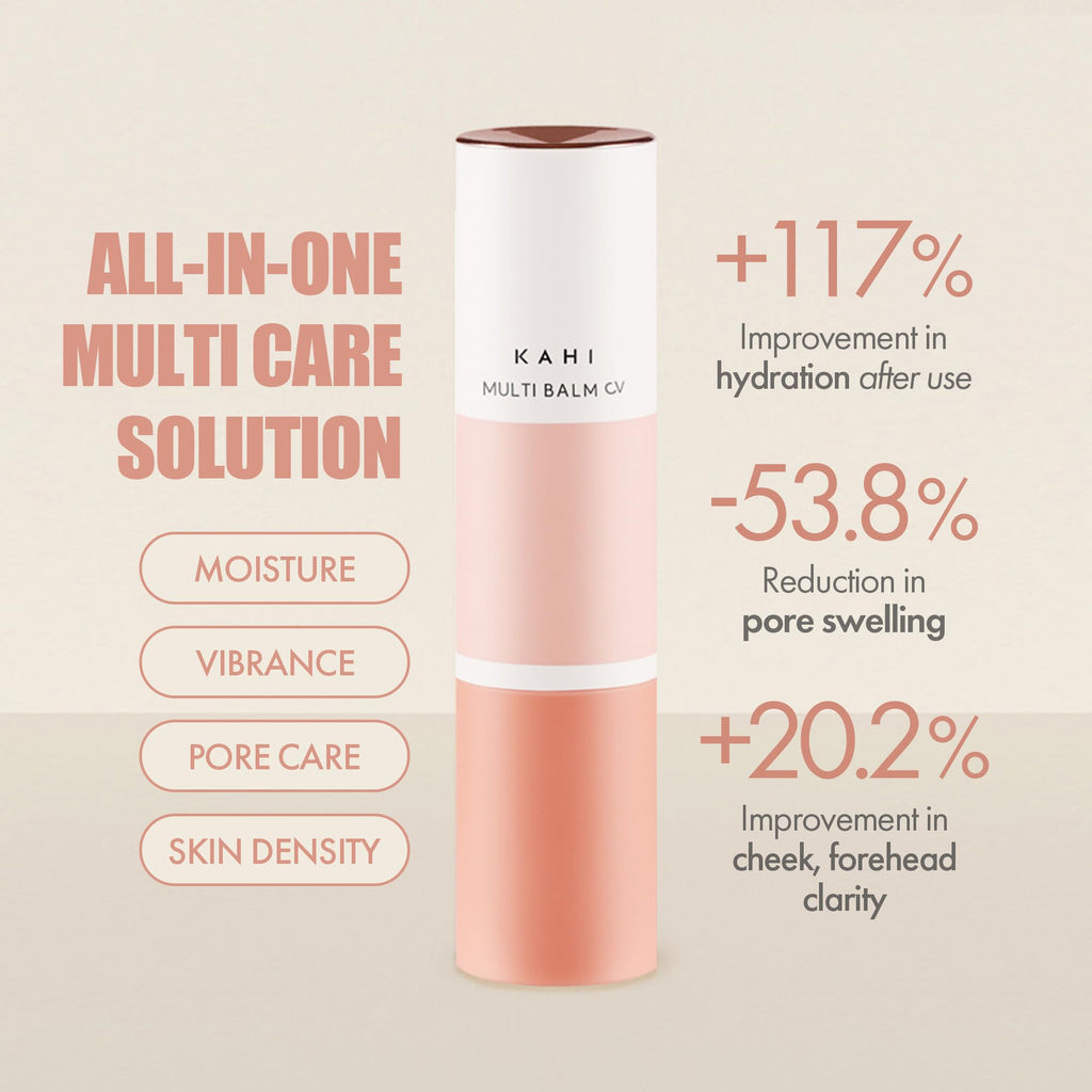 KAHI Multi Balm CV Refill – All-in-One Age-Defying Balm Stick with Beluga Caviar Oil | 48HR Hydration