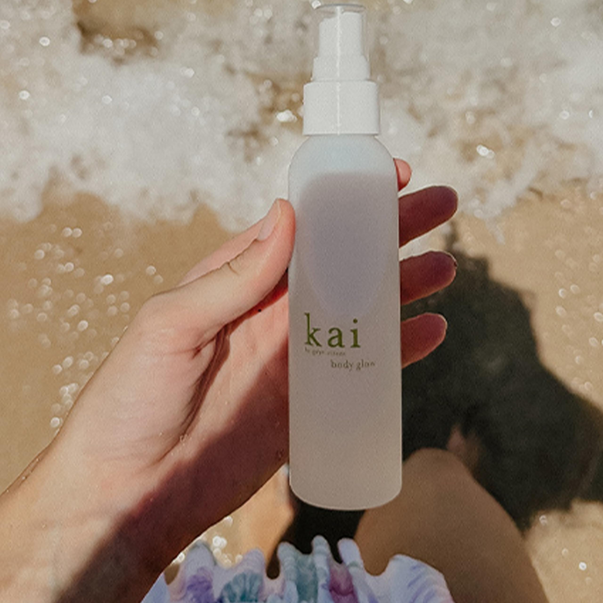 Kai Body Glow Rose Dry Body Oil – Jojoba, Chamomile & Cucumber | 4 fl oz | Made in USA