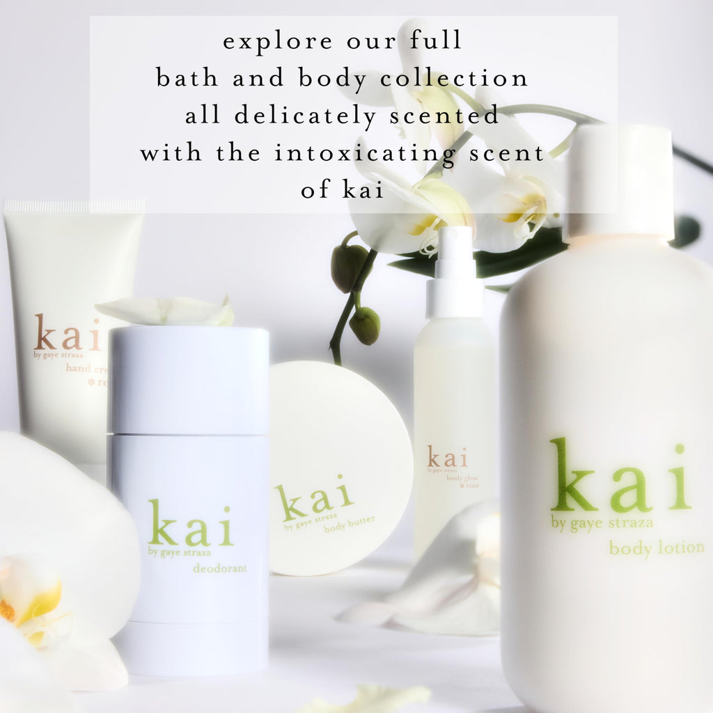 Kai Body Glow Rose Dry Body Oil – Jojoba, Chamomile & Cucumber | 4 fl oz | Made in USA