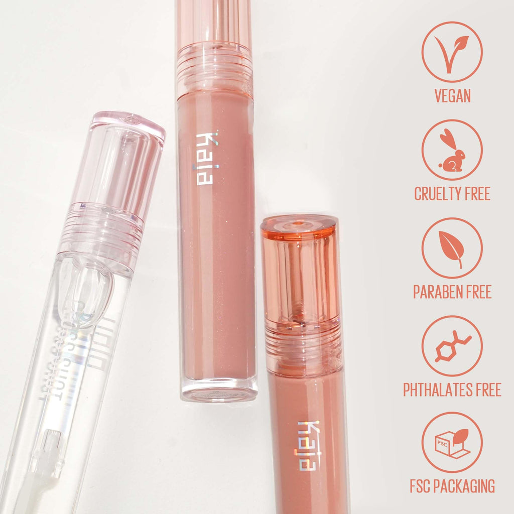 KAJA Lip Balm - Gloss Shot 03 Honey Drizzle | High Shine, Non-Sticky Hydration