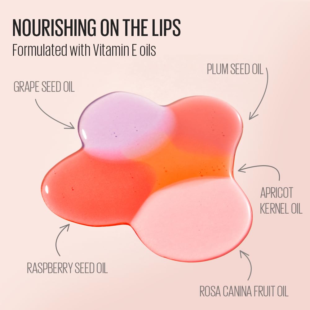 KAJA Lip Plumping Juicy Glass 05 Plum Paloma – Hydrating, Lightweight Gloss Plumper (Vegan, Cruelty-Free)