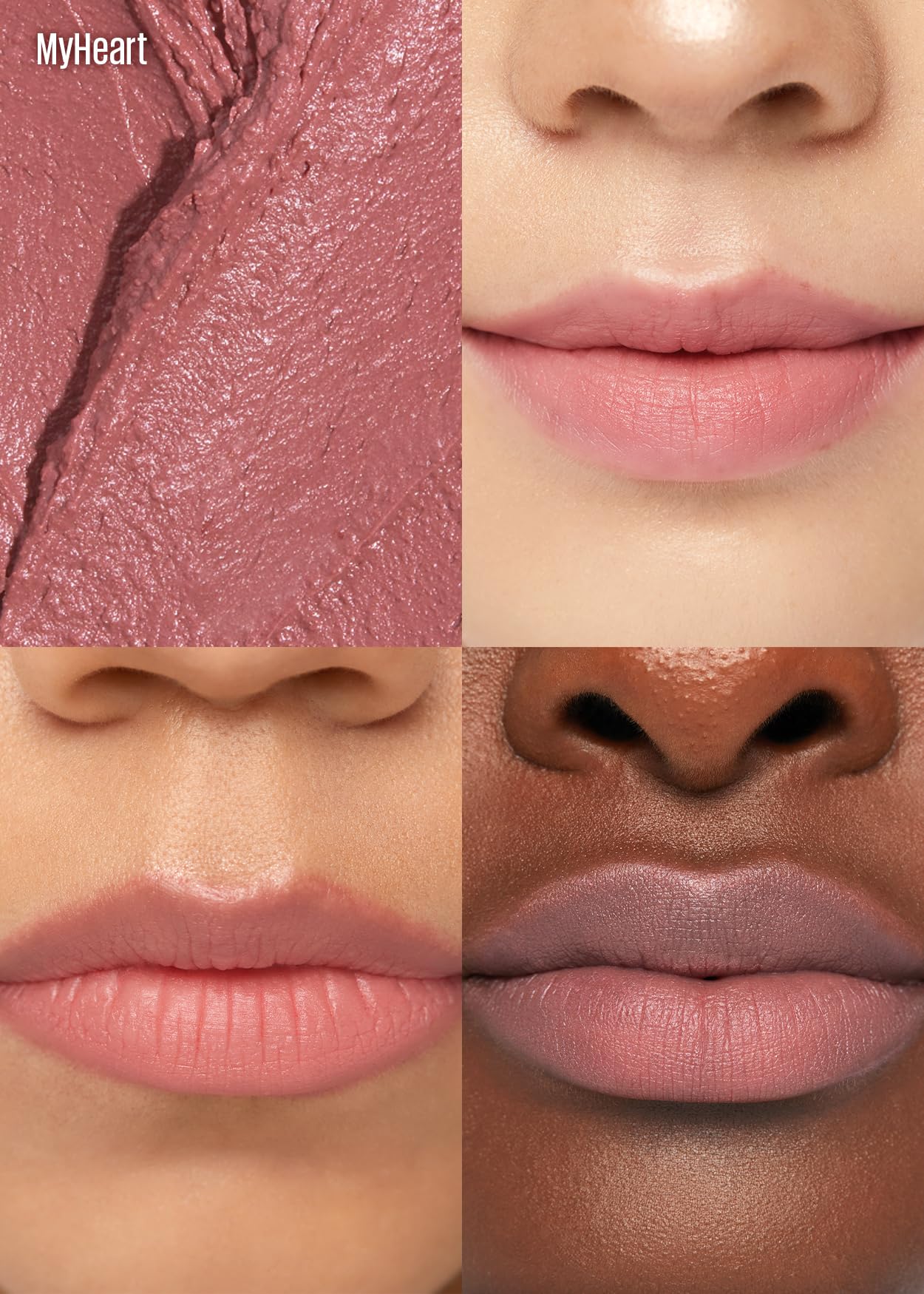 KAJA Love Blur Lip Balm 05 My Heart – Semi-Matte Daily Color Lip Balm with Shea Butter & Avocado Oil